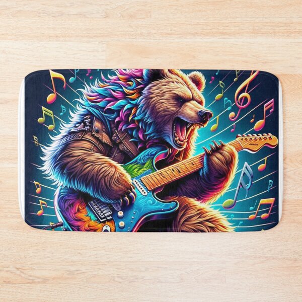 Item preview, Bear Rockstar: Rhythms of the Wild designed and sold by Prosser87.
