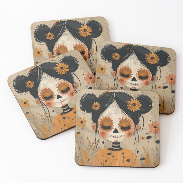 Item preview, The Whimsical Calavera designed and sold by Retro Type.