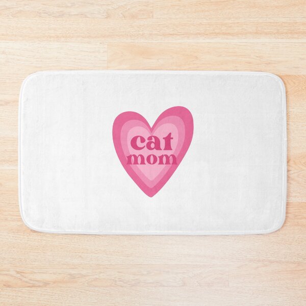 Item preview, Cat mom with pink heart designed and sold by stayfreshbyme.