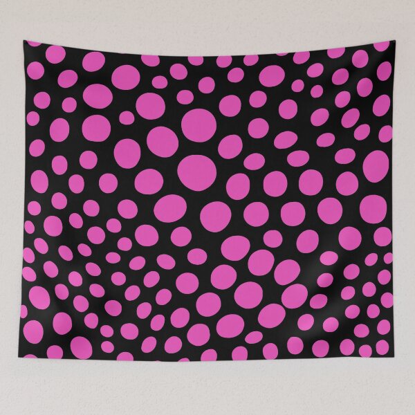 Item preview, Black and Hot Pink Animal Spots designed and sold by tonymagnerart.