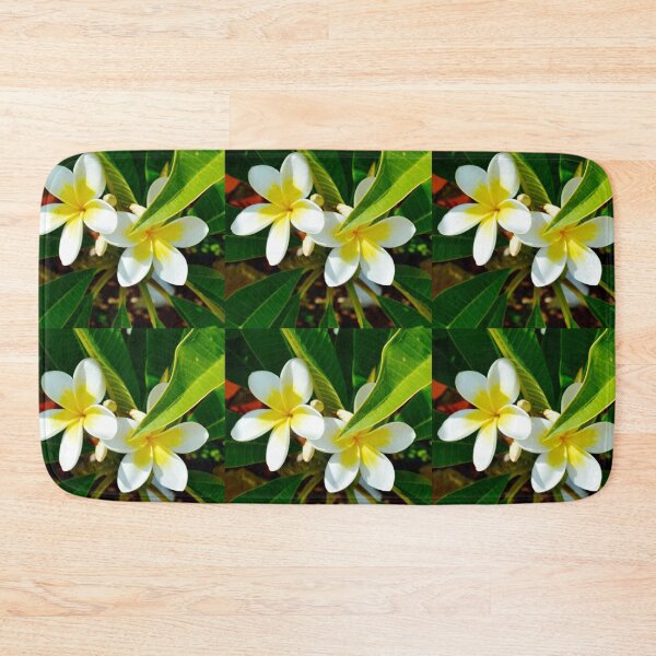 Item preview, "Sunny Duo: Two Yellow Frangipanis on a Tree" designed and sold by A-Work-Of-Art.