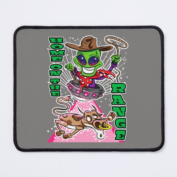 Item preview, Home On The Range Alien Abduction Cow designed and sold by eShirtLabs.