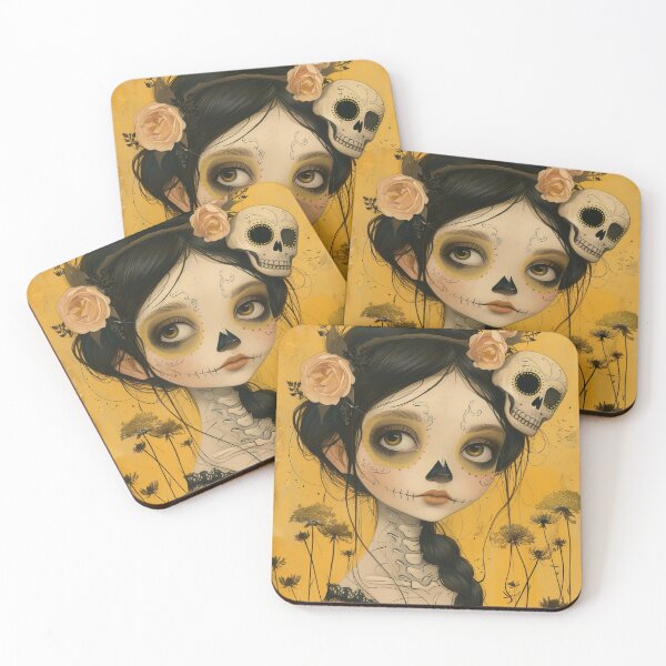 Item preview, Dusty Rose Dia De Los Muertos designed and sold by Retro Type.