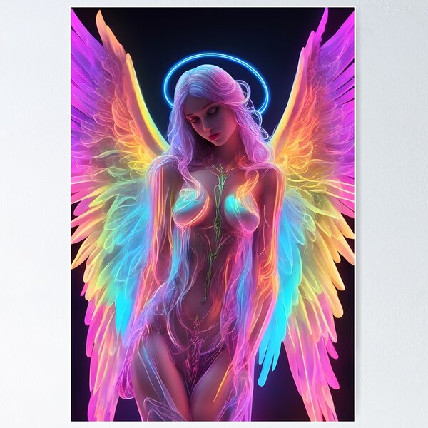 Item preview, Neon Angel 2 designed and sold by Zendragon-Store.