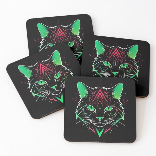 Item preview, Neon cat designed and sold by Gabriel0x.