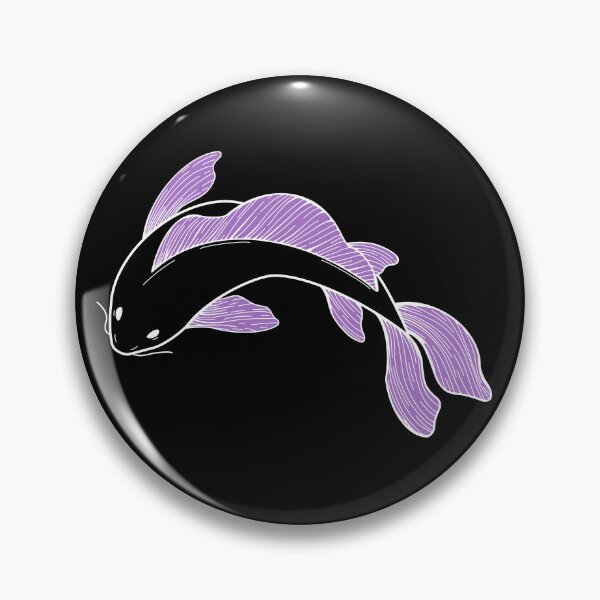 Item preview, koi fish - purple designed and sold by Kiniusia.