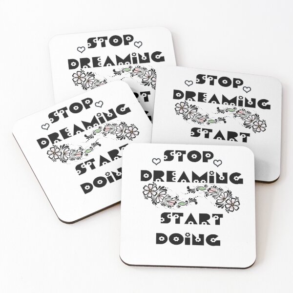 Item preview, Stop dreaming start doing designed and sold by Balsamine.