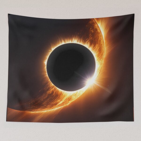 Item preview, Eclipse in Digital Classical Art: Celestial Rebirth on Screen designed and sold by Artedig.
