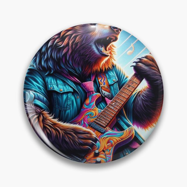 Item preview, Rockstar Bear: Wild Riffs Unleashed designed and sold by Prosser87.