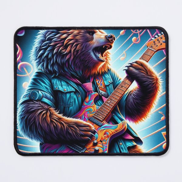 Item preview, Rockstar Bear: Wild Riffs Unleashed designed and sold by Prosser87.