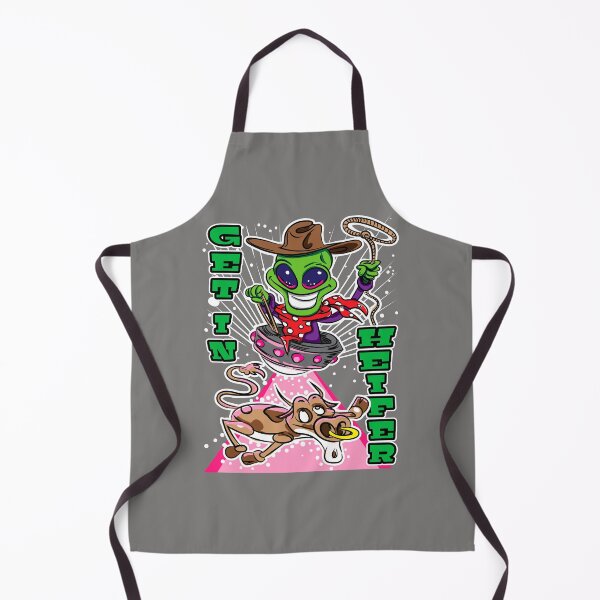 Item preview, Get In Heifer Alien Abduction Cow designed and sold by eShirtLabs.
