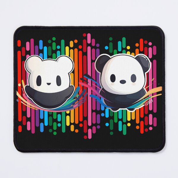 Item preview, Panda on a rainbow designed and sold by GrooveGrip.