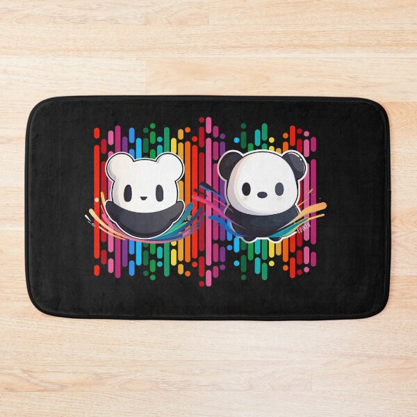 Item preview, Panda on a rainbow designed and sold by GrooveGrip.