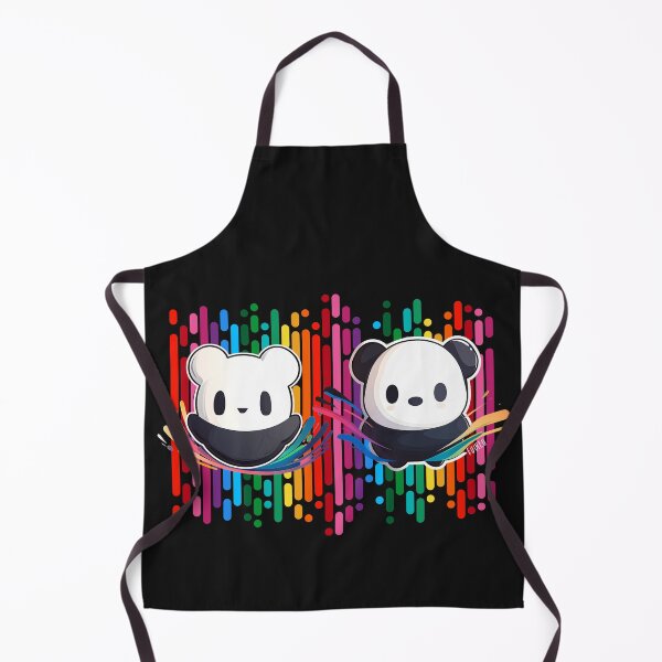 Item preview, Panda on a rainbow designed and sold by GrooveGrip.