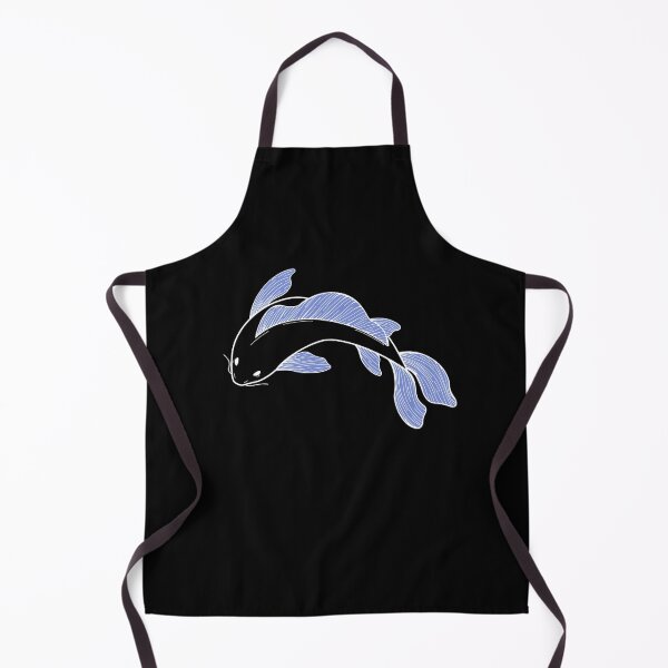 Item preview, koi fish - blue designed and sold by Kiniusia.