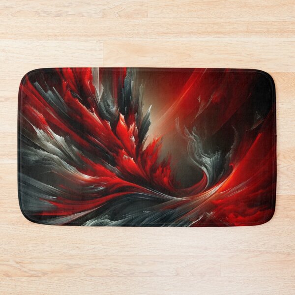 Item preview, Abstract Red and Black designed and sold by CardsStudio.