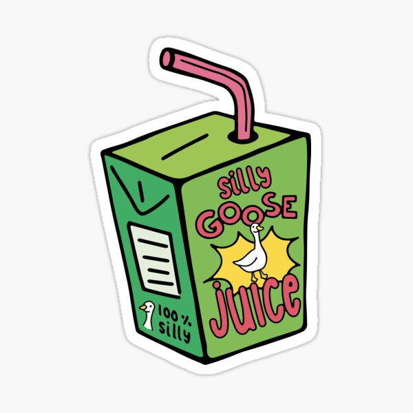 Aperçu de l'œuvre Silly Goose Juice rétro vert créée et vendue par maura41.