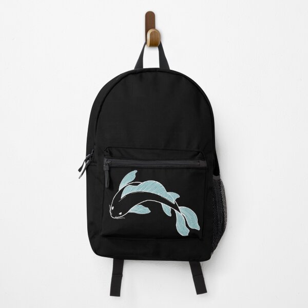 Item preview, koi fish - light blue designed and sold by Kiniusia.