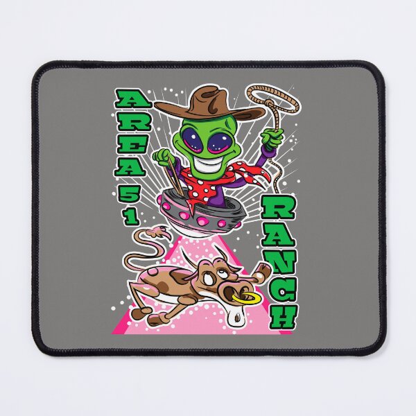 Item preview, Area 51 Ranch Alien Abduction Cow designed and sold by eShirtLabs.