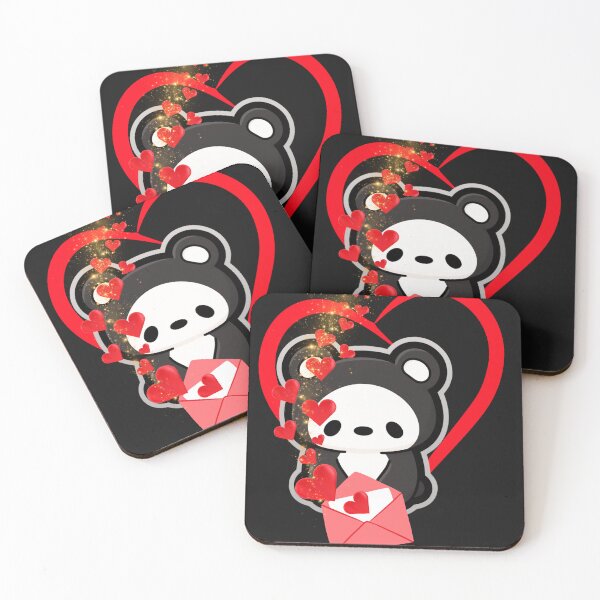 Artikelvorschau, Panda-Valentinstag entworfen und verkauft von GrooveGrip.