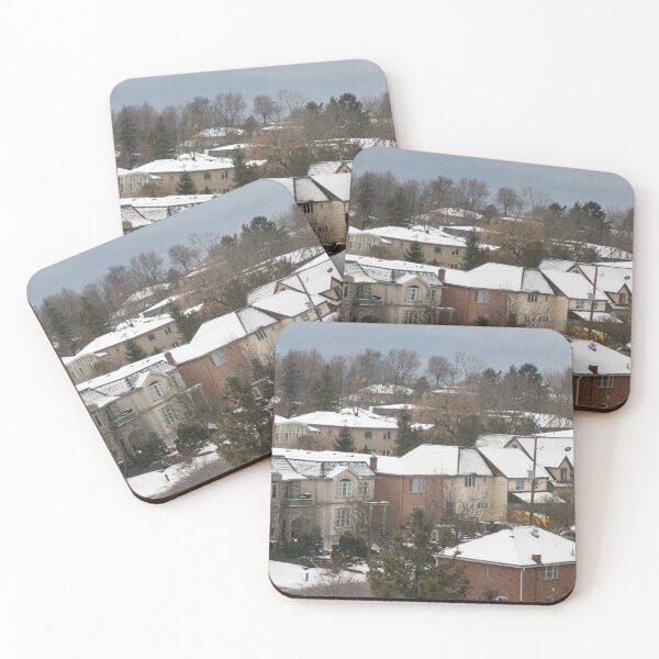 Item preview, After a Light Snowfall in My Neighbourhood designed and sold by Gerda Grice Photography.