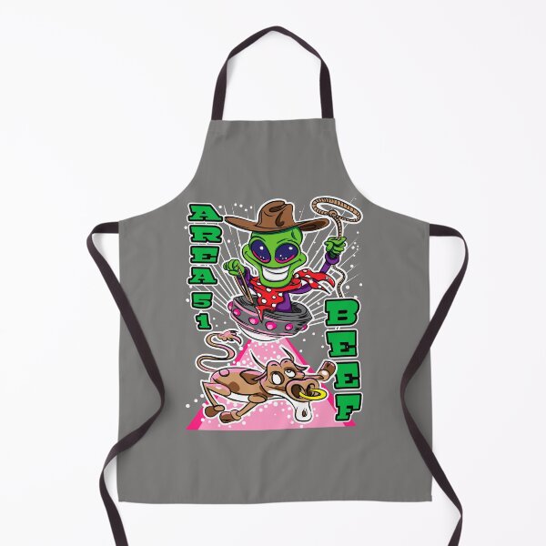 Item preview, Area 51 Beef Alien Abduction Cow designed and sold by eShirtLabs.