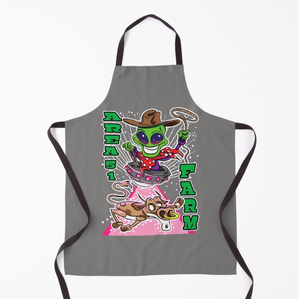 Item preview, Area 51 Farm Alien Abduction Cow designed and sold by eShirtLabs.