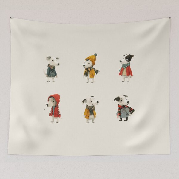Item preview, Mutts. Dogs Pack.  designed and sold by AnnDard.
