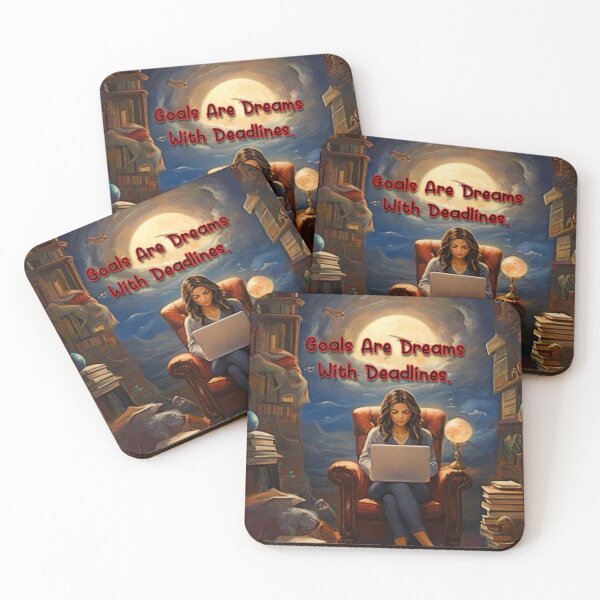 Item preview, Goals Are Dreams With Deadlines designed and sold by designJasmin.