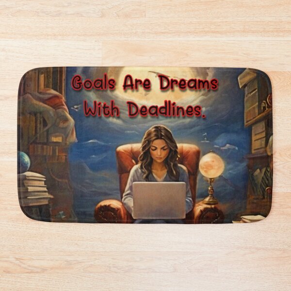 Item preview, Goals Are Dreams With Deadlines designed and sold by designJasmin.