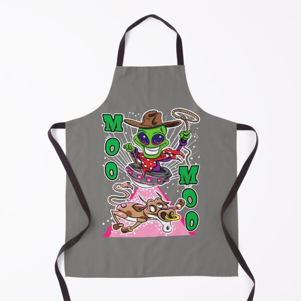 Item preview, Moo Moo Alien Abduction Cow designed and sold by eShirtLabs.