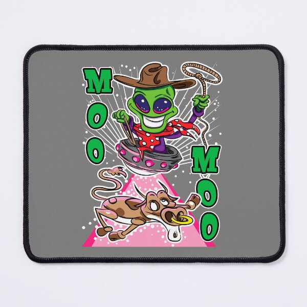 Item preview, Moo Moo Alien Abduction Cow designed and sold by eShirtLabs.