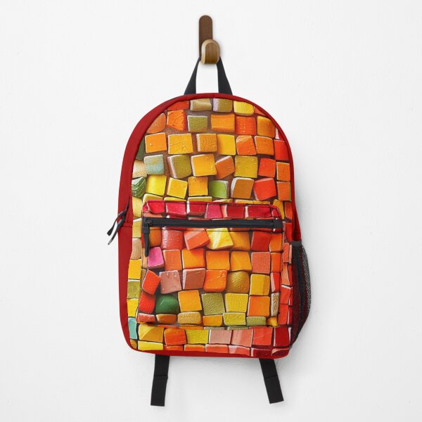 Item preview, Colorful bricks - mosaic designed and sold by silent-violin.