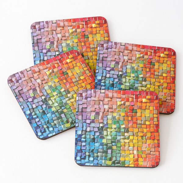 Item preview, Colorful bricks - mosaic designed and sold by silent-violin.