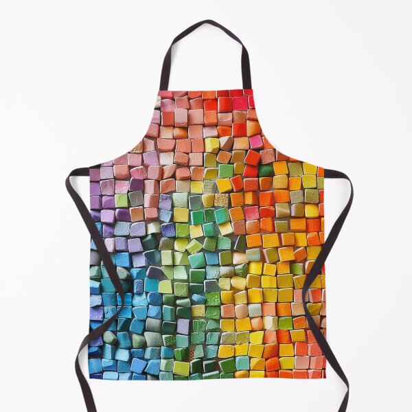 Item preview, Colorful bricks - mosaic designed and sold by silent-violin.