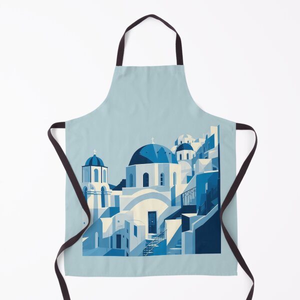 Item preview, Fabulous Blue, White Abstract Santorini, Greece designed and sold by Gaborai.