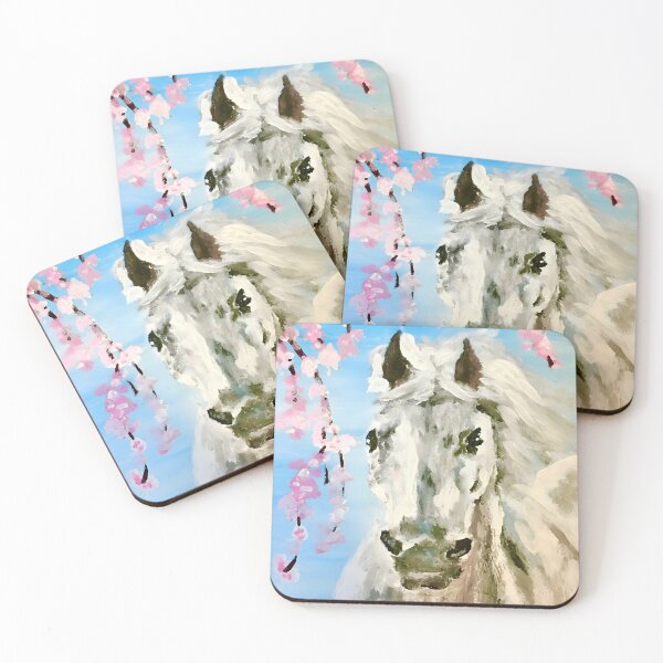 Item preview, Acrylic painting of horse designed and sold by Aroeldesigns.