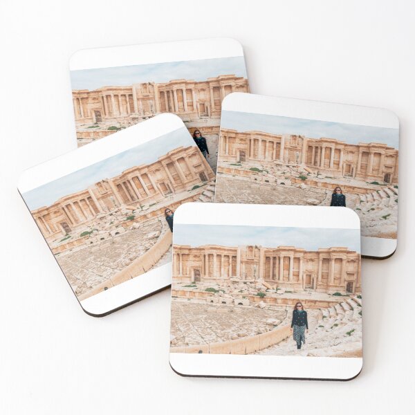 Item preview, A memorial photo in the ancient city of Palmyra  designed and sold by  Bride of the desert.