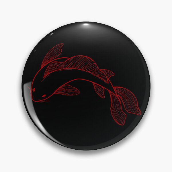 Item preview, koi fish - red designed and sold by Kiniusia.