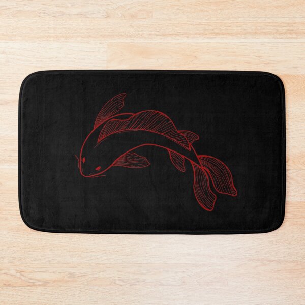 Item preview, koi fish - red designed and sold by Kiniusia.