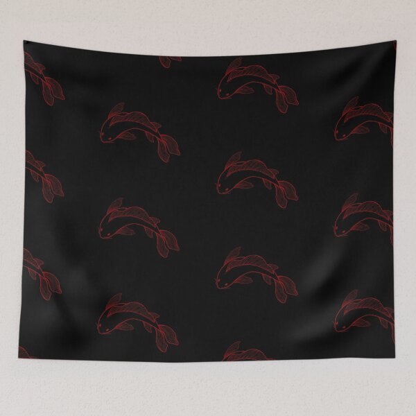 Item preview, koi fish - red designed and sold by Kiniusia.