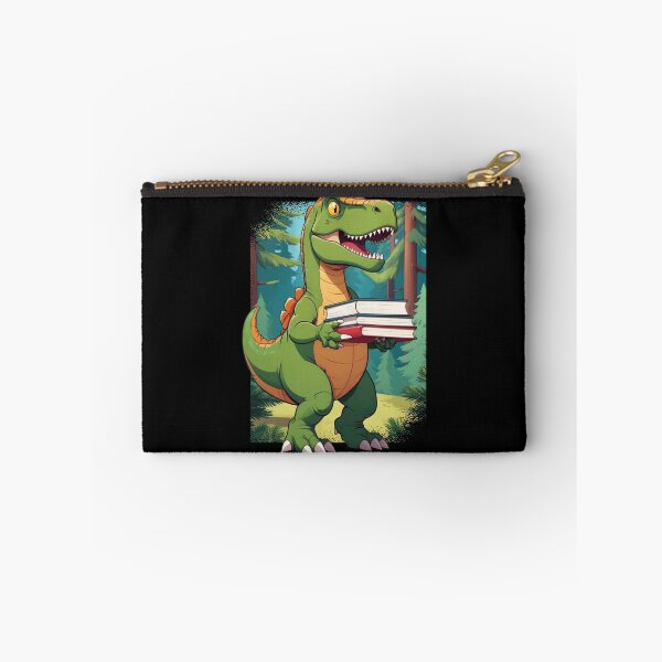 Item preview, Reading Dinosaur T Rex Dinosaur Lover Dino Book Gift Idea designed and sold by DrawHandArt.