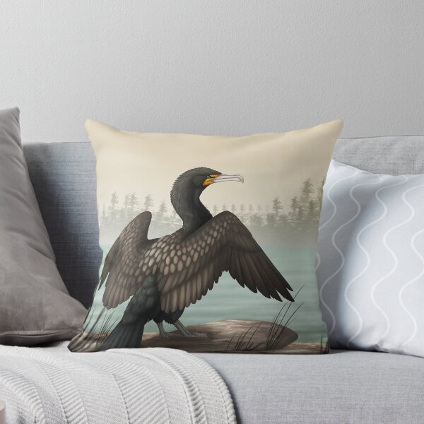 Item preview, Double crested cormorant designed and sold by DragonArtist15.