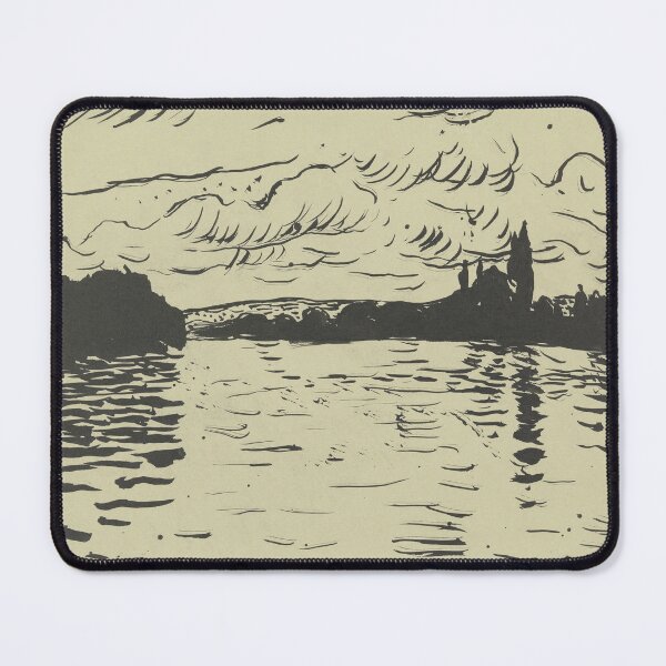 Item preview, Albert Marquet | River surrounded by trees authentic art by Albert Marquet  designed and sold by TeeARTHY.