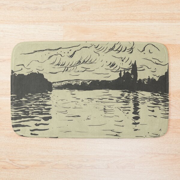 Item preview, Albert Marquet | River surrounded by trees authentic art by Albert Marquet  designed and sold by TeeARTHY.