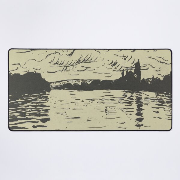 Item preview, Albert Marquet | River surrounded by trees authentic art by Albert Marquet designed and sold by TeeARTHY.