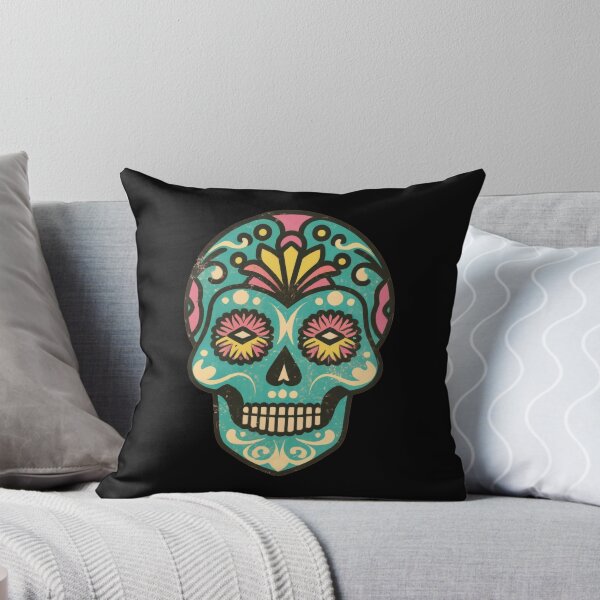 Item preview, Colorful skull 4 designed and sold by hhh-art.