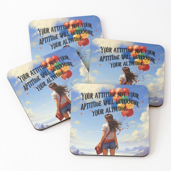 Item preview, Your attitude not your aptitude will determine your altitude. designed and sold by designJasmin.