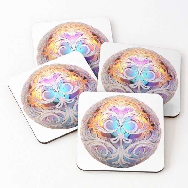 Item preview, Opalescent Faberge Sphere designed and sold by TheGlassPortal.
