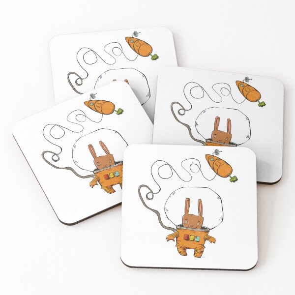 Aperçu de l'œuvre Space rabbit créée et vendue par MERLETDRAWING.